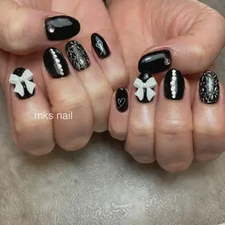 ネイル mks＊nail //  枚方長尾のネイルデザイン
