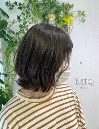ミディアム 韓・中華美女ヘア 🇰🇷×🇨🇳のヘアスタイル
