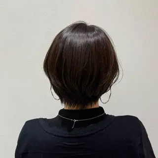 ショート カラー 韓国レイヤー｜ 透明感カラー｜ココナのヘアスタイル