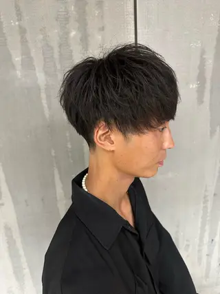 ショート メンズ TELA HAIR 副代表RIKUのヘアスタイル