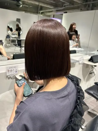 ショート カラー トキタ アオイのヘアスタイル