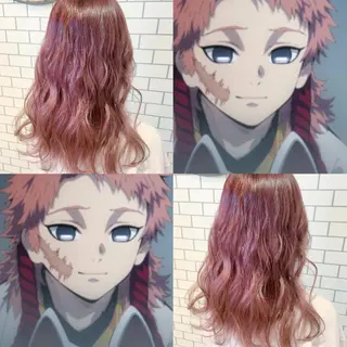 ロング カラー ヘアアレンジ 韓国hair🦋 Nanaのヘアスタイル