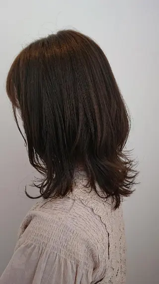 セミロング 松浦 美和【miwa】のヘアスタイル