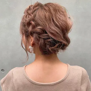 ヘアアレンジ 🩰kana eyelashのマツエク・マツパデザイン