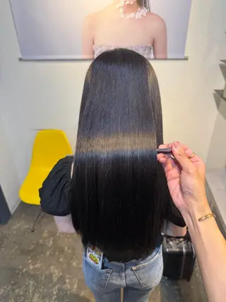 ロング 縮毛矯正/レイヤー カット⭐️SHOTAのヘアスタイル