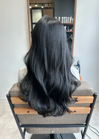 ロング 牧内 拓のヘアスタイル