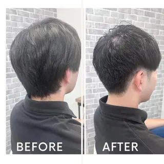 ショート メンズ Noyヨシモト ヒロトのヘアスタイル