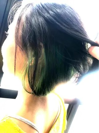 ショート カラー 女性指名人気no.1 尾崎のヘアスタイル