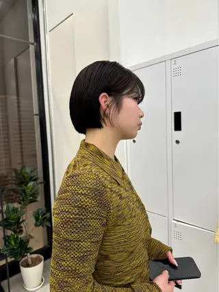 ミディアム くろかわ まいのヘアスタイル