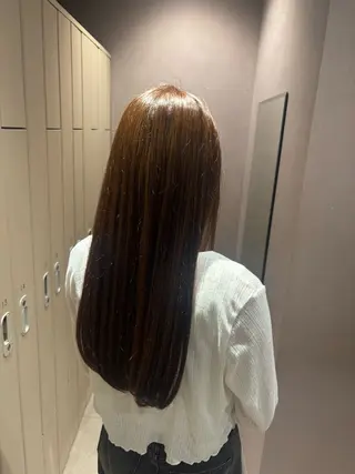 ロング 艶髪໒꒱／透明感 カラー🍀_そら🪽のヘアスタイル