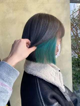ショート カラー 酸性ストレート 🇰🇷しゅうのヘアスタイル