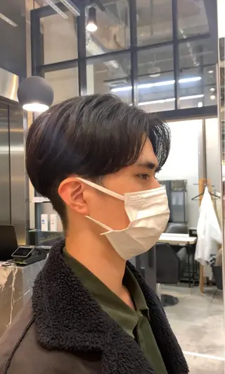 パーマ メンズ 韓国レイヤー✨ yasuko銀座のヘアスタイル