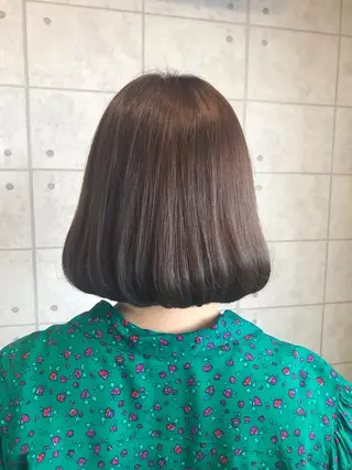 ショート カラー 烏丸韓国ヘア🇰🇷 ayaka🎀のヘアスタイル