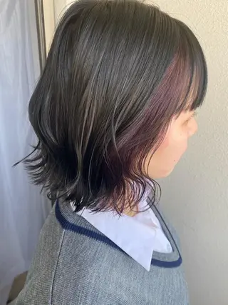 ショート カラー Sanctuary 南森町店のヘアスタイル