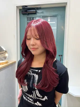 セミロング 【혁명】さら/사라: Korean🍀のヘアスタイル