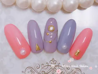 ネイル MiKi Nai池袋 長さだし得意のネイルデザイン