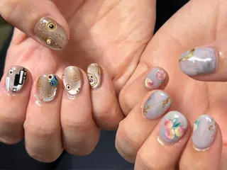 ネイル niconail 🧣ayu 📍烏山のネイルデザイン