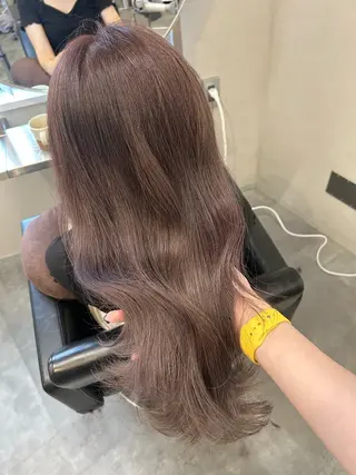 ロング カラー Haru/THREE …by velvetのヘアスタイル