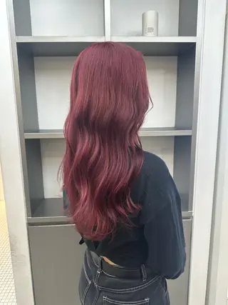 ロング カラー パーマ ヘアアレンジ 暖色💖ツヤ髪💖 masae🌼のヘアスタイル