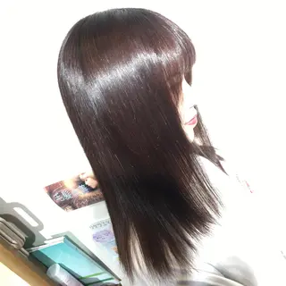 セミロング カラー 橋本 慶司のヘアスタイル