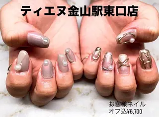 ネイル ティーエヌ 金山駅東口店のネイルデザイン