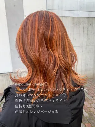 カラー ラベンダー/レイヤー スタイル🤎mamiのヘアスタイル