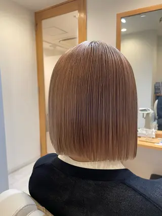 ミディアム パーマ 高尾 成紀のヘアスタイル