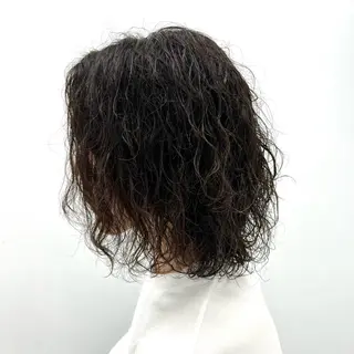 ロング パーマ メンズ 柏メンズカットパーマ NO.1タイチのヘアスタイル