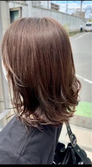 ミディアム 似合わせ/たにざわ しんごう≫南草津のヘアスタイル