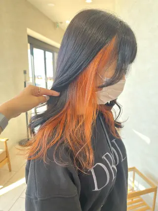 ロング カラー miku/ 透明感カラーのヘアスタイル