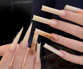 ネイル 長さだし専門 ありさのネイルデザイン