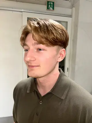 ショート メンズ hen所属・心斎橋/レイヤー/ ブリーチ/モエのヘアスタイル