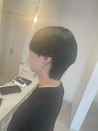 ショート パーマ メンズ やまこし 美裕樹のヘアスタイル