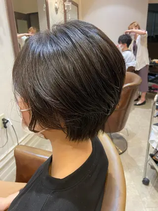 ショート コバヤシ ユウスケのヘアスタイル