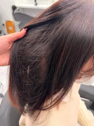 ミディアム カラー 💖札幌カラー 指名No.1💖玲奈のヘアスタイル