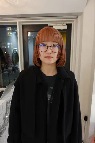 ミディアム カラー トレンドヘア◎ 店長 清原佑太のヘアスタイル