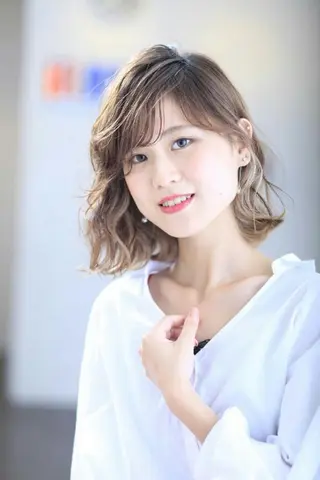 セミロング REM【阿佐ヶ谷】 MEGUのヘアスタイル
