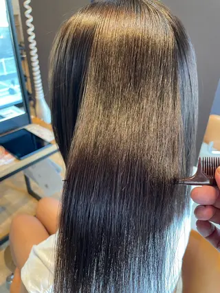 ミディアム 髪質改善/ブリーチ 田代 龍我のヘアスタイル