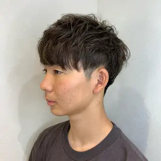 ショート カラー メンズ Vir by browのヘアスタイル