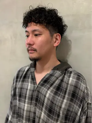 ショート パーマ メンズ 優作 〜圧倒的信頼〜のヘアスタイル