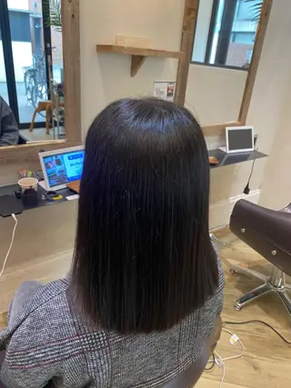 ミディアム マツモト シゲキのヘアスタイル