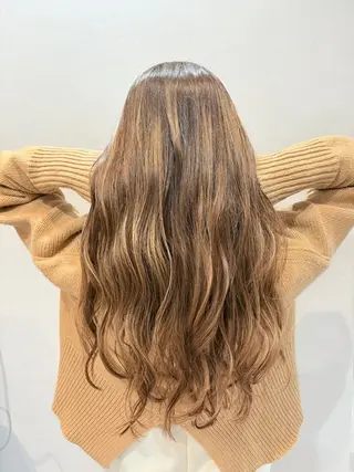 ロング カラー レイヤー/ハイライト /立川/赤池宏隆のヘアスタイル