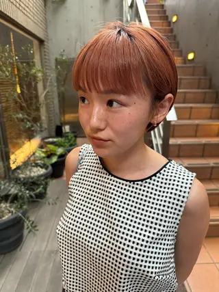 ショート ボブ/ショート 吉田竣のヘアスタイル