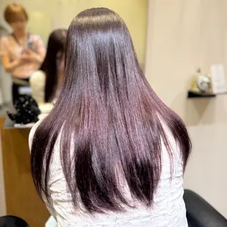 ロング カラー 🤍江坂 ハヤシアヤナ🤍のヘアスタイル