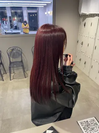 ロング カラー ヘアアレンジ 💗横浜美容室 💗HARUNAのヘアスタイル