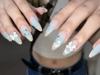 ネイル na🎀🎀na ちゅるちゅるのネイルデザイン