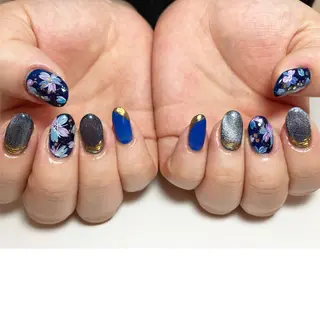 ネイル 手書きが得意🖌️ Y’s  nailのネイルデザイン