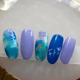 ネイル 奥園 良恵のネイルデザイン