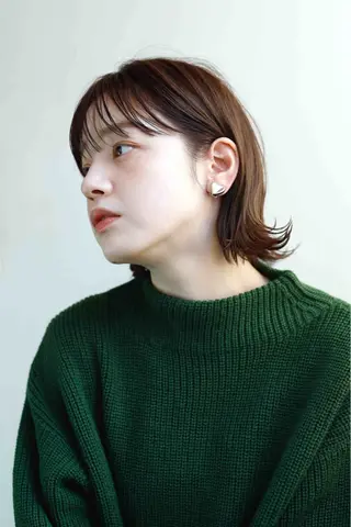 ショート カラー LOOP hairのヘアスタイル