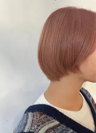 ショート カラー 💛🤍U too e’s 鎌倉🧸のヘアスタイル